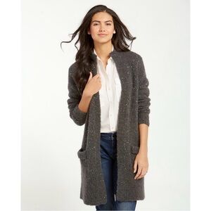 NWOT Tommy Bahama Women’s Sz M Sunstone Alpaca Blend Sequined Long Cardigan